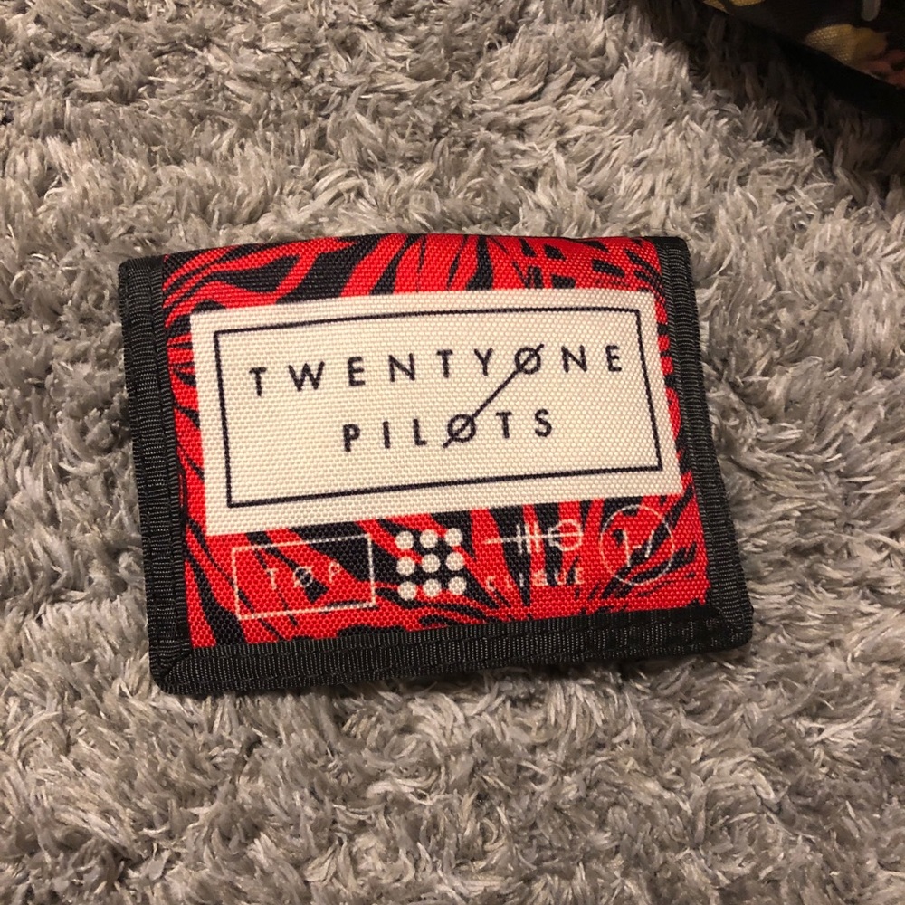Blurryface Twenty One Pilots Velcro Wallet